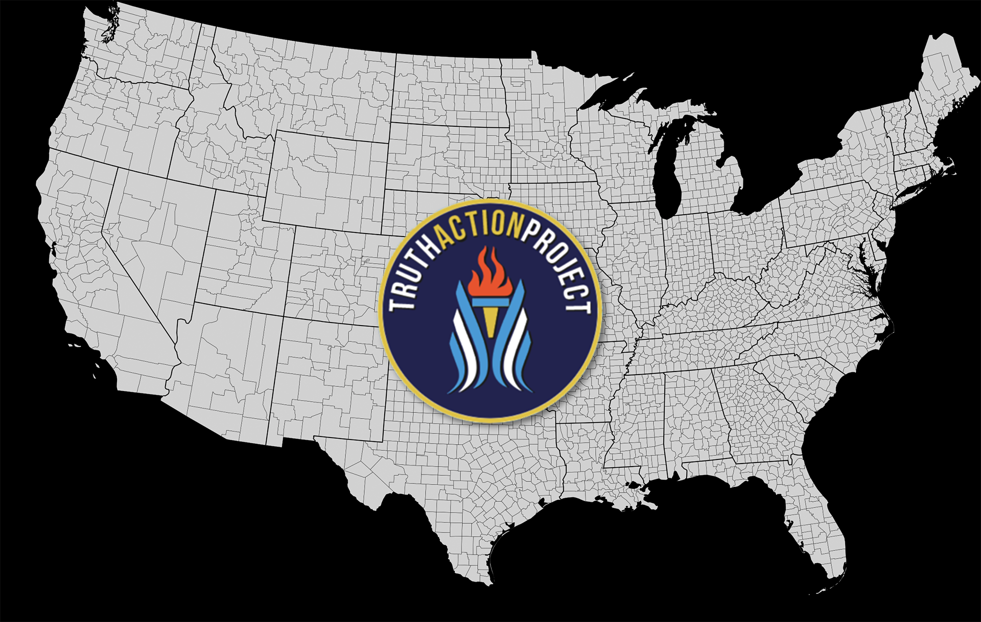 Truth Action Project logo seal